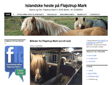 Tablet Screenshot of flojstrupmark.dk